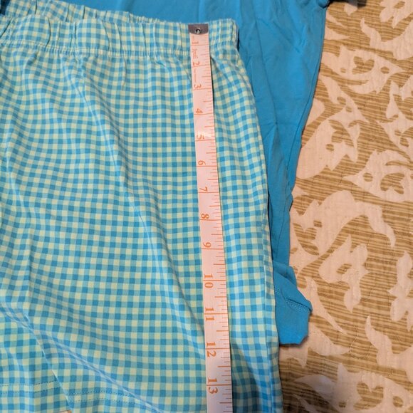 Lands End 2 piece shorts and short sleeve tee pajama set - Picture 5 of 10